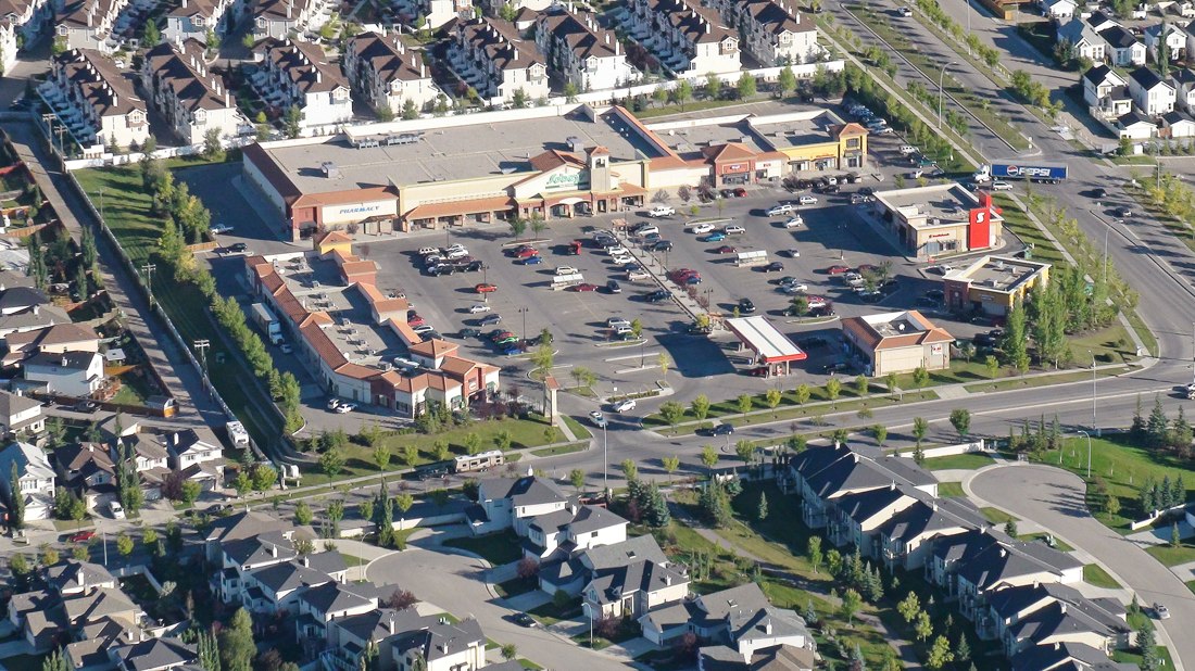 Tuscany shopping center with Sobeys and Shoppers Drug Mart